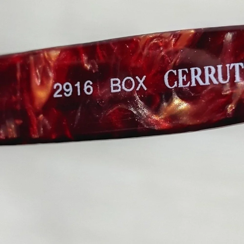 Cerruti 1881 2916 BOX Hand Made France Sunglasses Marbled 53□18‎ Vintage luxury